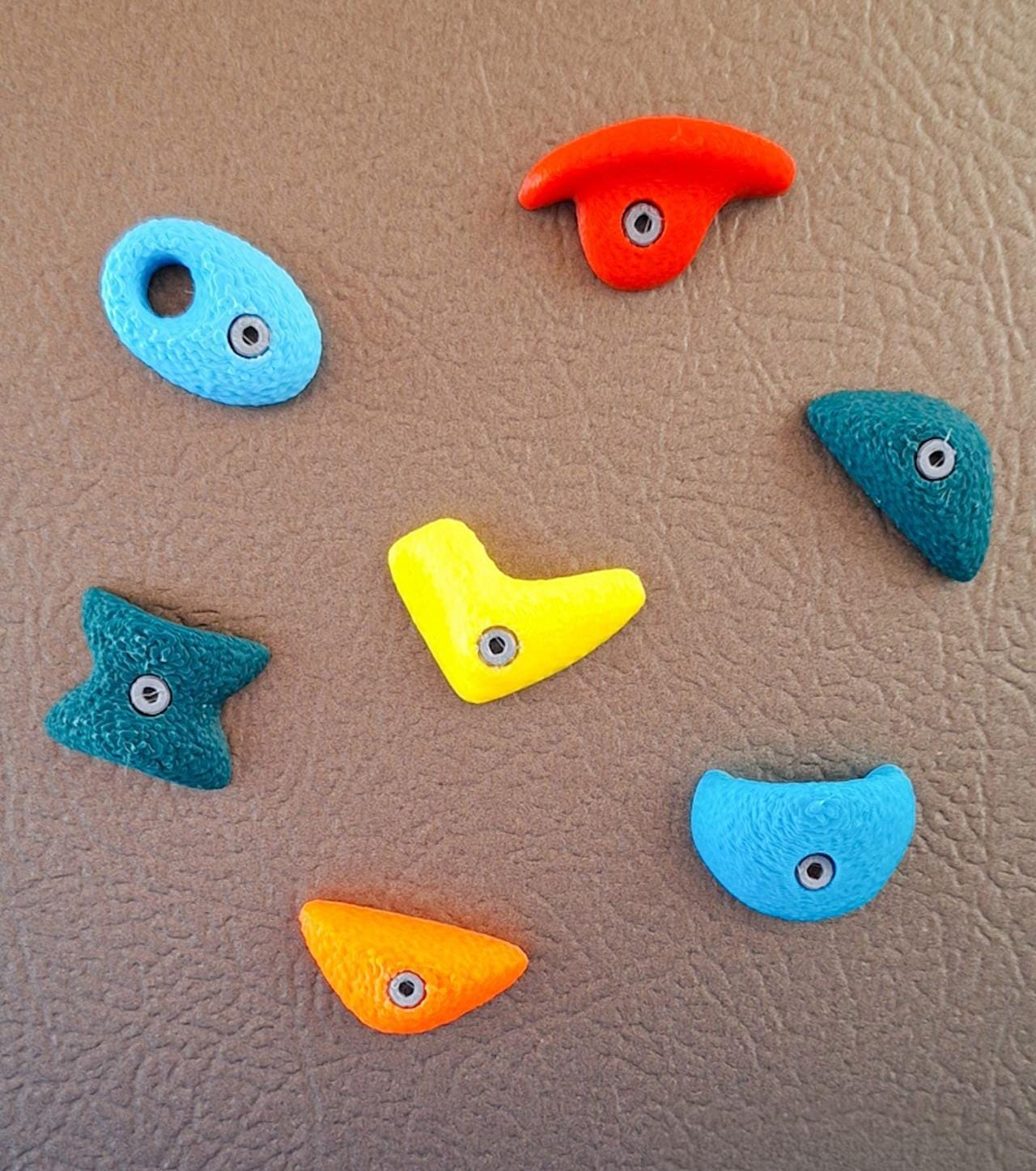 Bouldering Magnets – Miniature Climbing Holds for Your Fridge