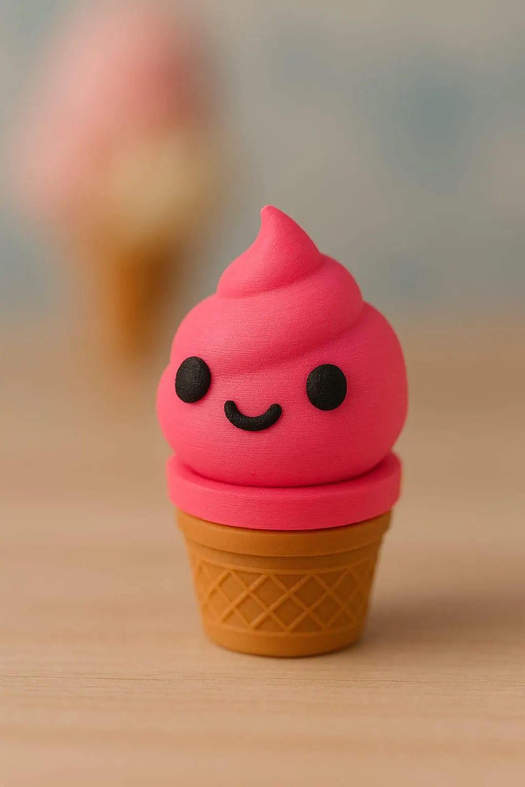 Cute Ice Cream Cone Grinder – Adorable Decorative Accessory with Hidden Function