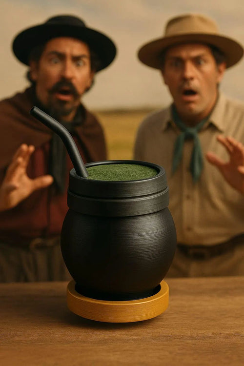 3D Printed Mate Cup  | Argentinian Yerba Mate Style | Cultural Decor or Dry Herb Storage | Modern Design | PLA+ Eco-Friendly