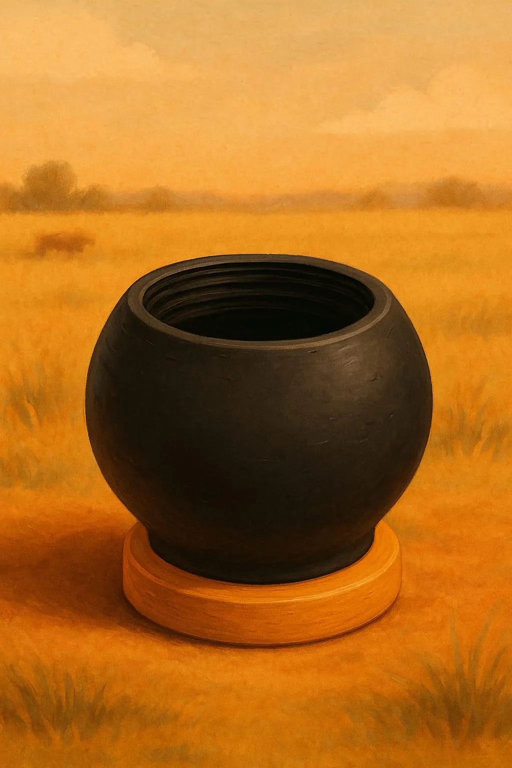 3D Printed Mate Cup  | Argentinian Yerba Mate Style | Cultural Decor or Dry Herb Storage | Modern Design | PLA+ Eco-Friendly