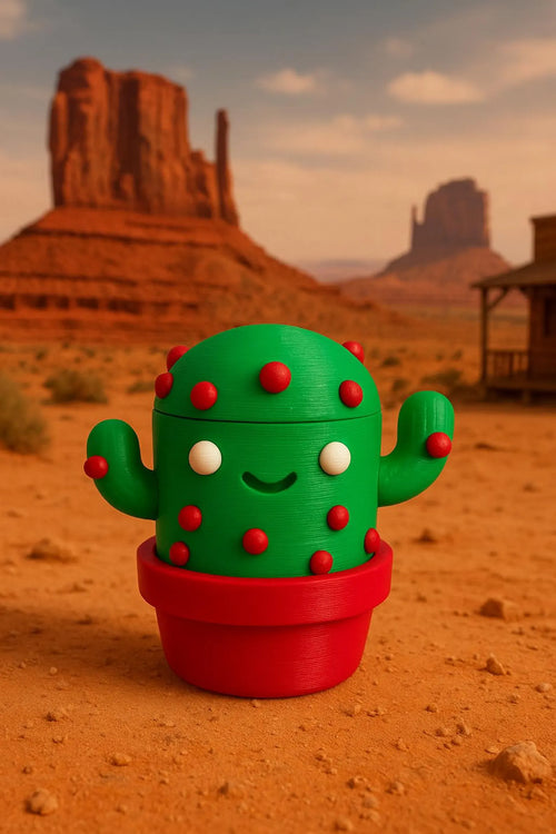 Cute Cactus Grinder – Decorative Mini Accessory with Hidden Function